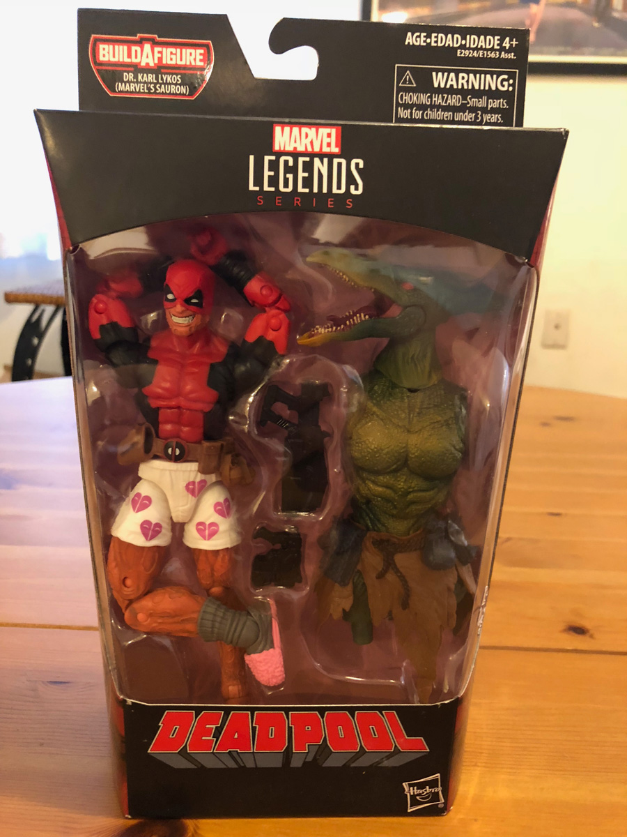 Hasbro Marvel Legends Deadpool Set