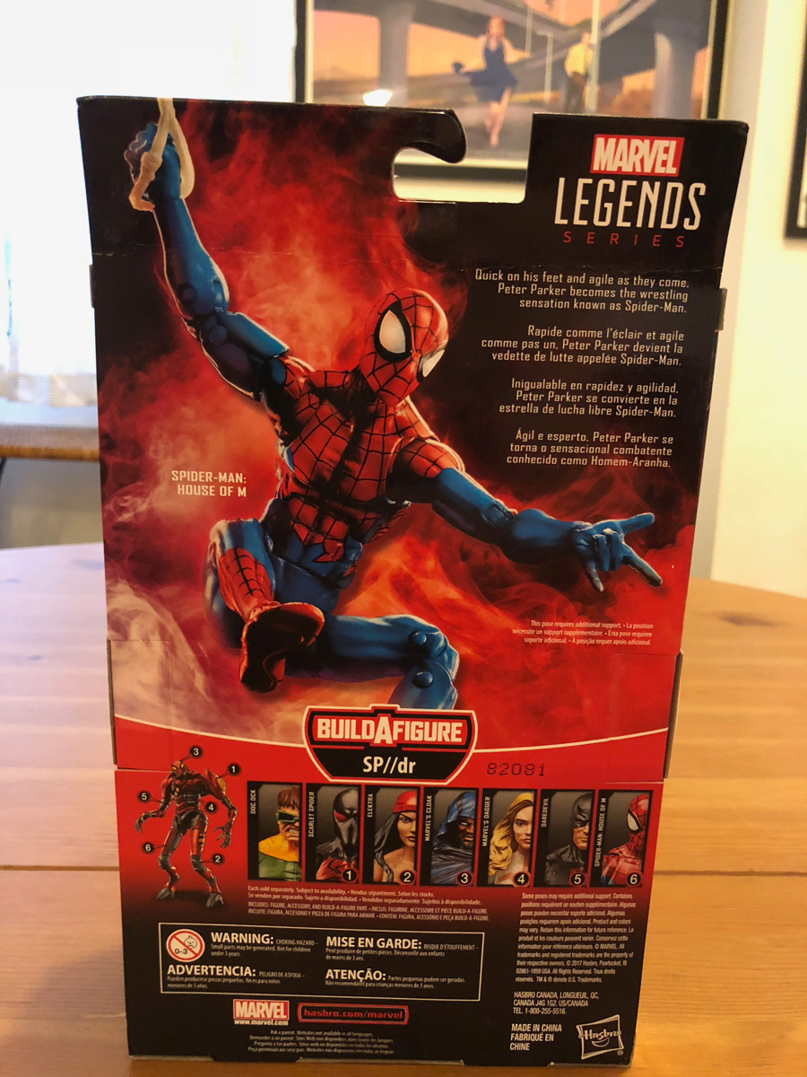 Hasbro Marvel Legends Spider-Man Set