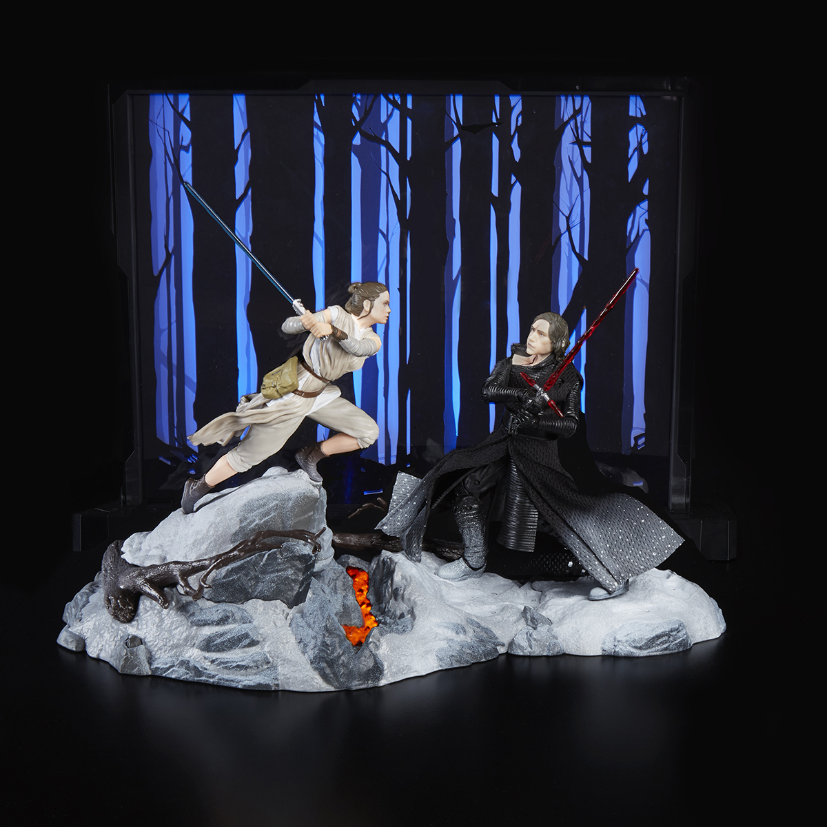 Star Wars: The Black Series Rey & Kylo Ren Centerpiece (Starkiller Base)