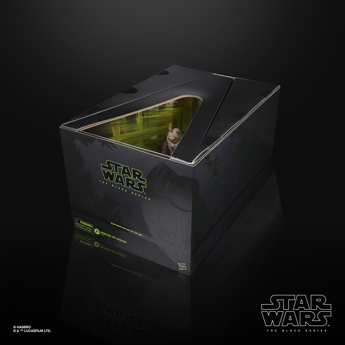 Star Wars The Black Series Heroes of Endor Figure Set Pckging 2