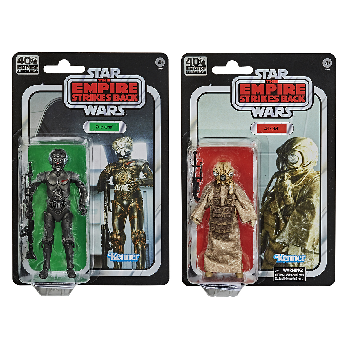 Star Wars The Black Series 6 Inch 4 Lom and Zuckuss Figure 2 Pack In Pck 1