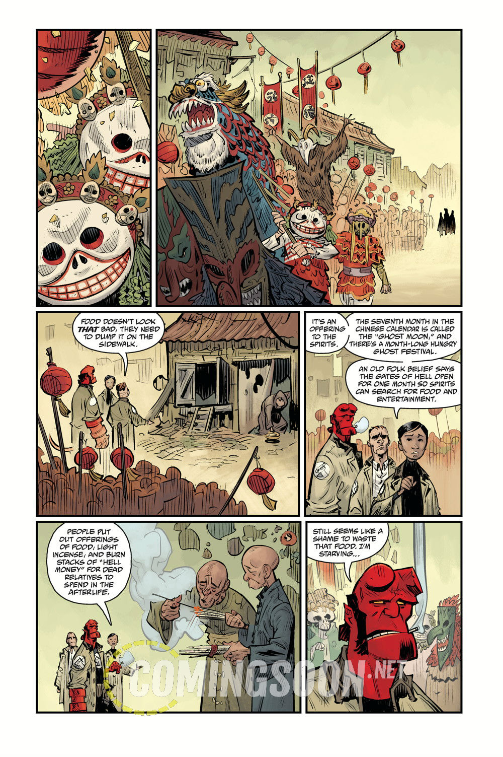 Hellboy and the BPRD: 1954 – Ghost Moon #1 Page 3