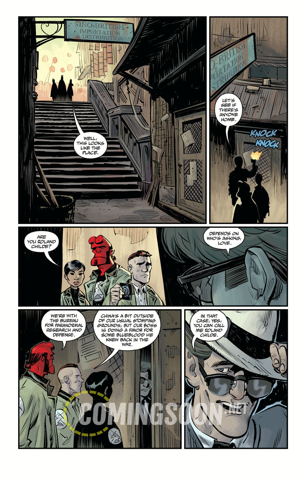 Hellboy and the BPRD: 1954 – Ghost Moon #1 Page 4