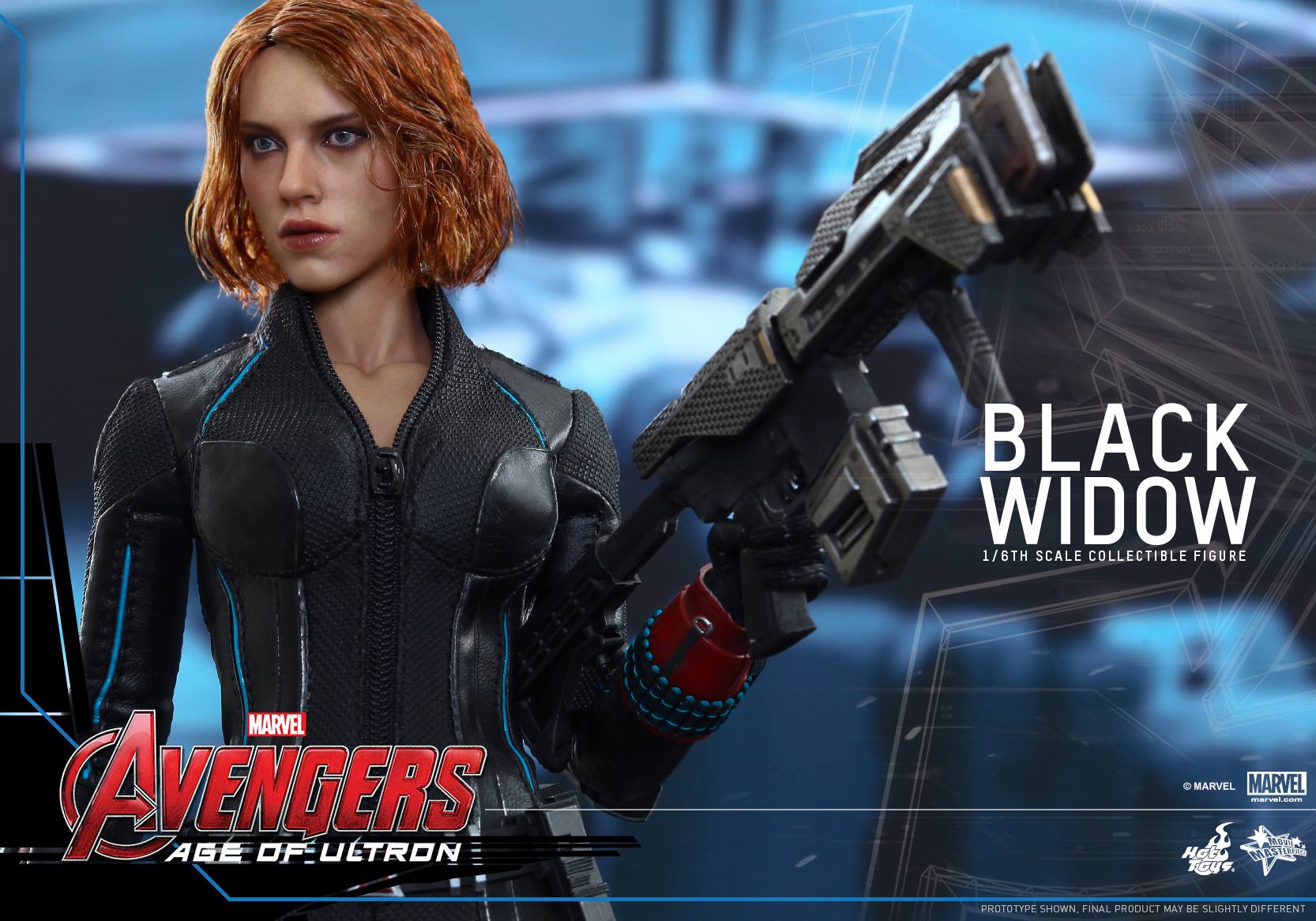 Hot Toys Black Widow Avengers: Age of Ultron