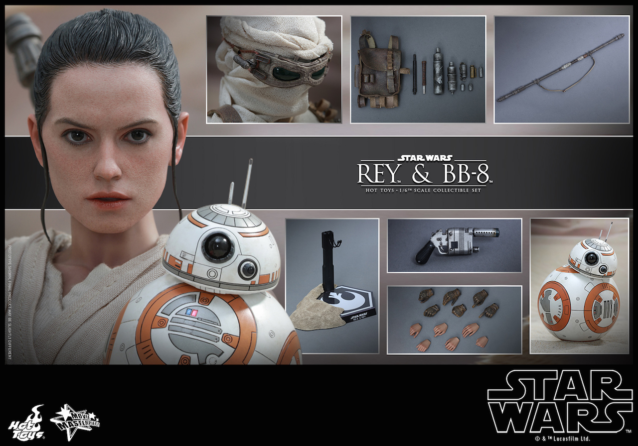 Hot Toys Rey and BB-8