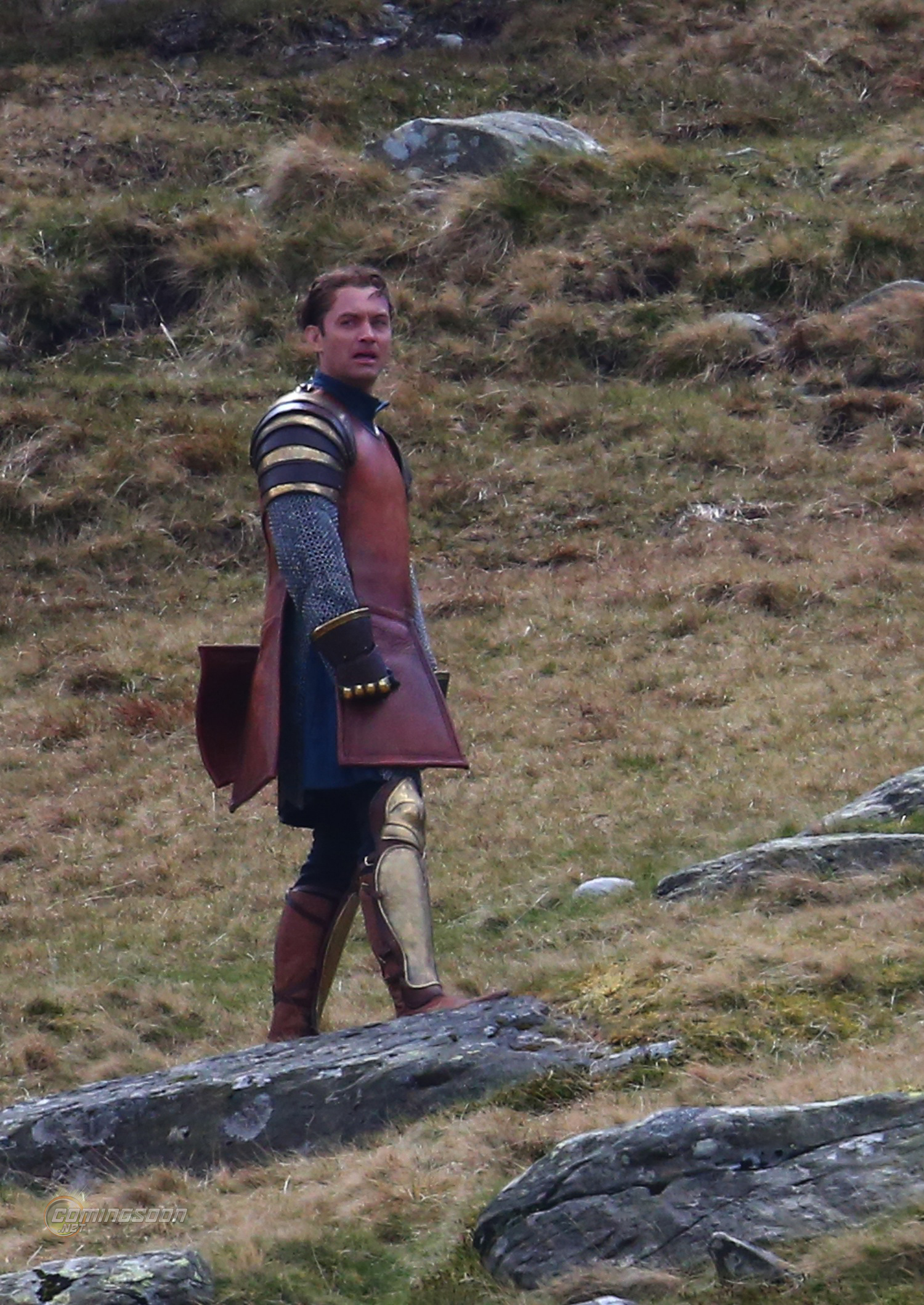'Knights of the Roundtable: King Arthur' filming in Wales

Featuring: Jude Law
Where: Conwy, United Kingdom
When: 14 Apr 2015
Credit: WENN.com