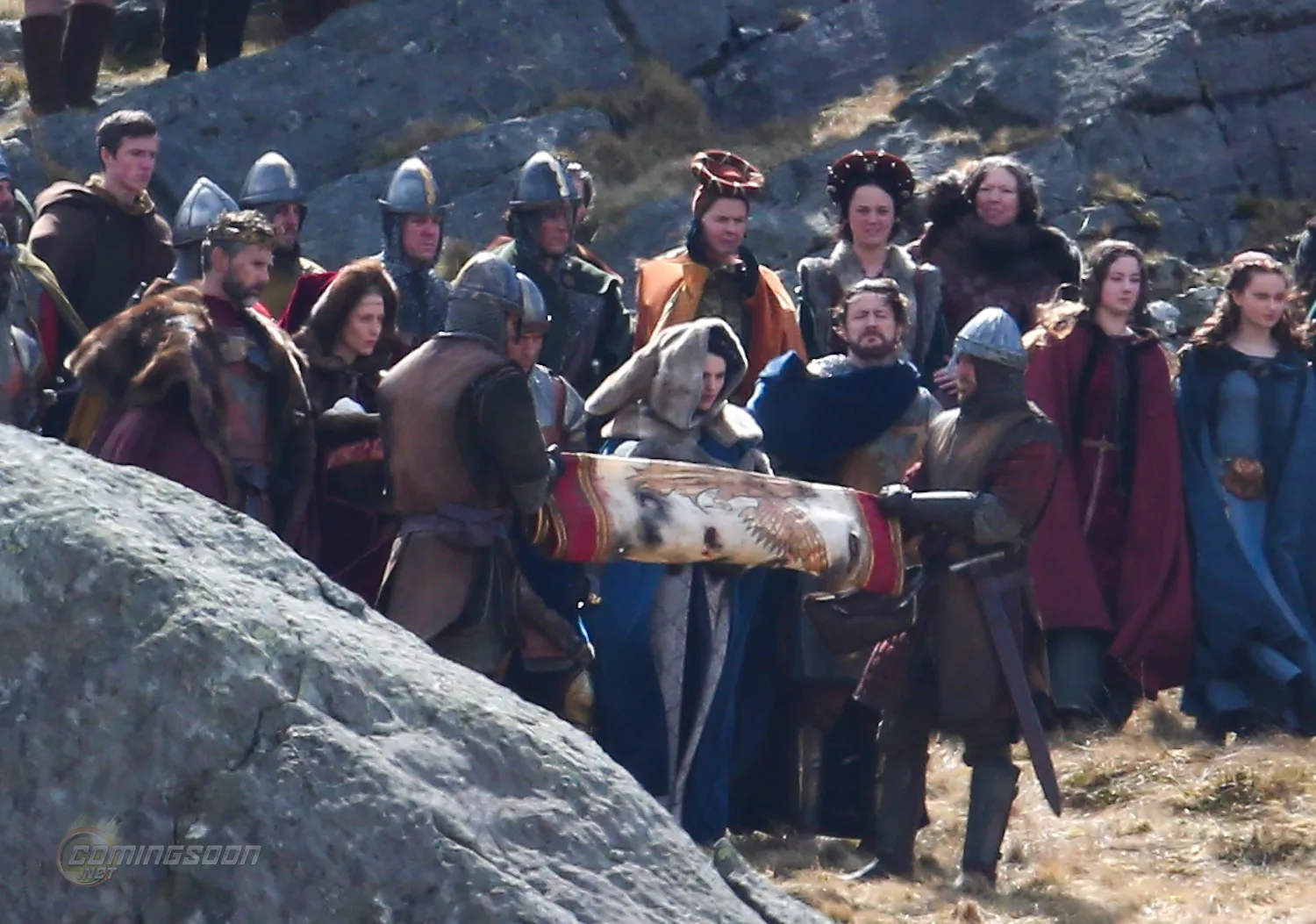 'Knights of the Roundtable: King Arthur' filming in Wales

Featuring: Jude Law, Eric Bana, Poppy Delavingne
Where: Conwy, United Kingdom
When: 14 Apr 2015
Credit: WENN.com