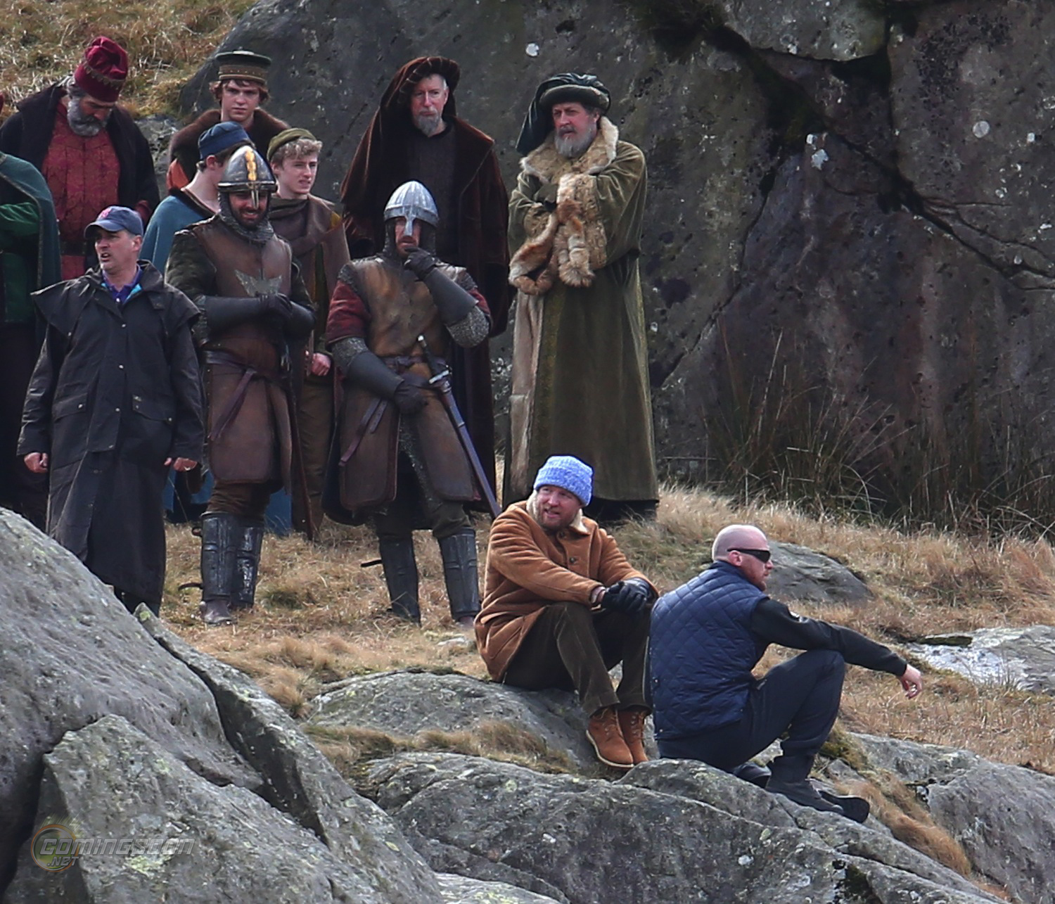 Filming 'The Knights of the Round Table:King Arthur'  in Wales

Featuring: Guy Ritchie
Where: Conwy, United Kingdom
When: 14 Apr 2015
Credit: WENN.com