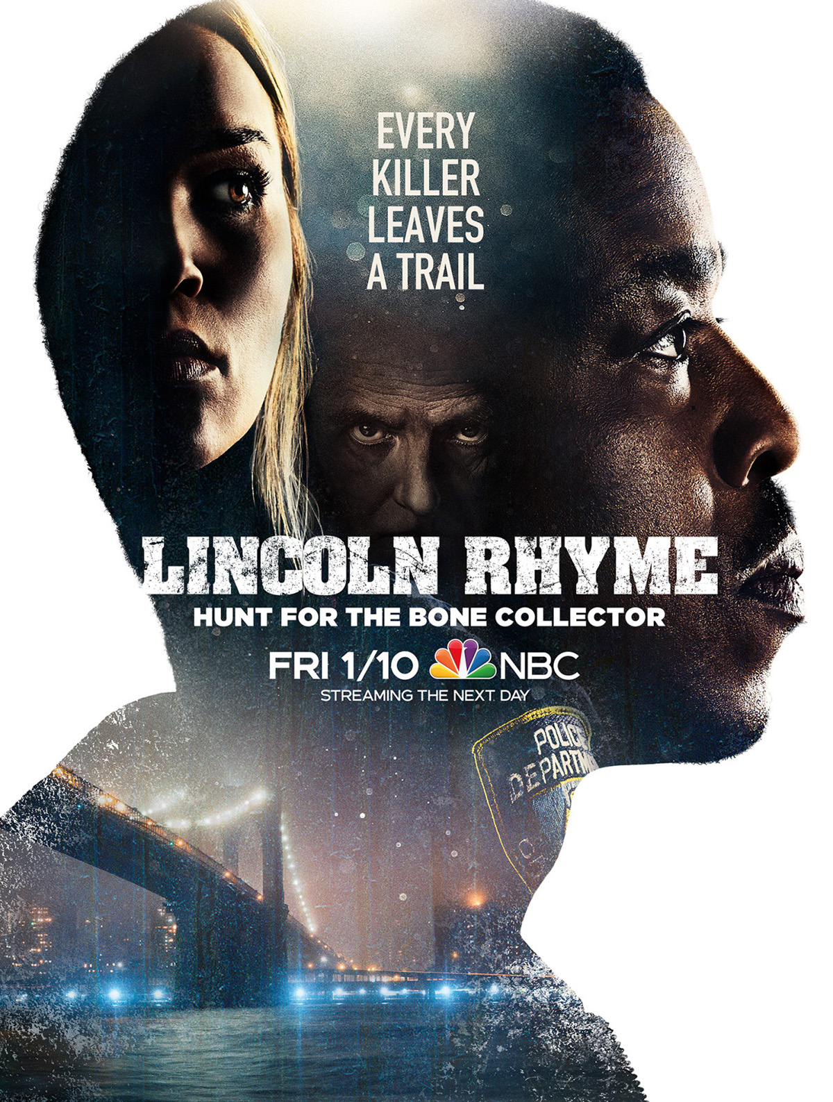 Lincoln Rhyme Hunt for The Bone Collector Poster Full