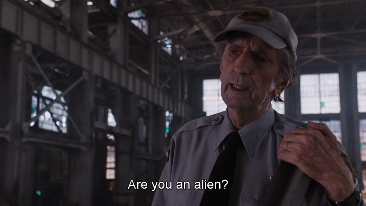 You an alien?