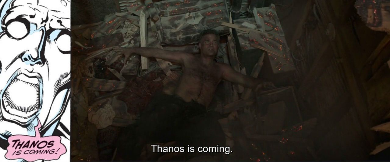 “Thanos is coming”