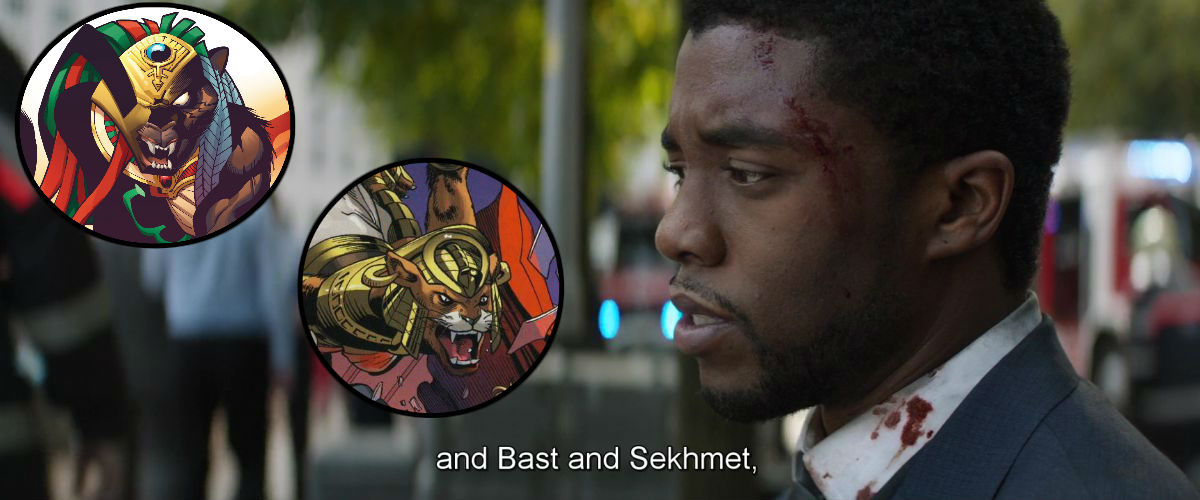 Bast and Sehkmet