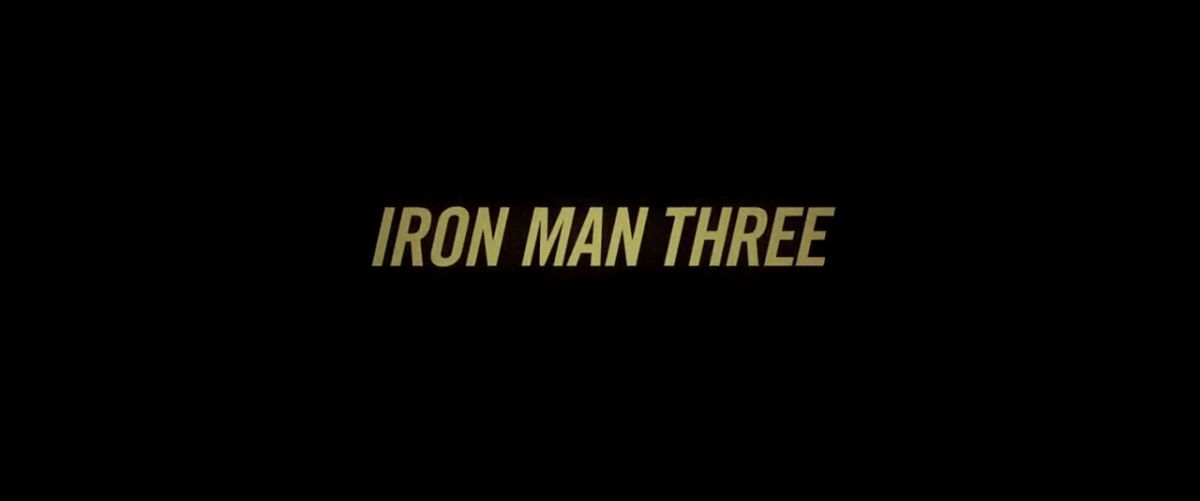 IRON MAN 3