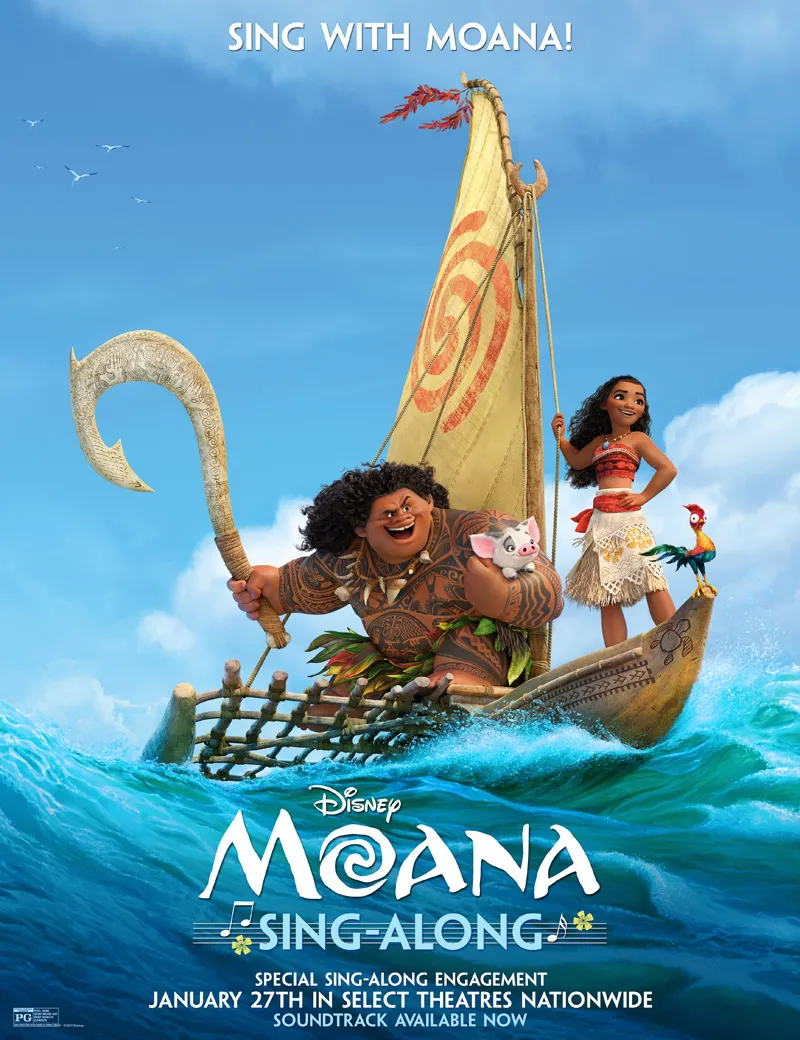 Moana Sing-Along Version, Digital and Blu-ray Releases