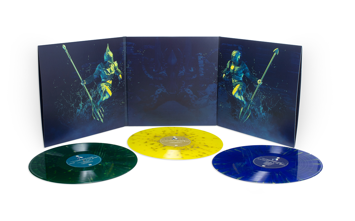 Mondo Aquaman Vinyl Soundtrack 2021