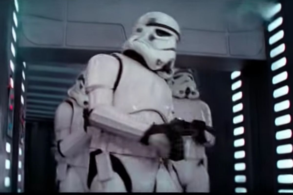 Stormtrooper Hits Their Head, Star Wars (1977)
