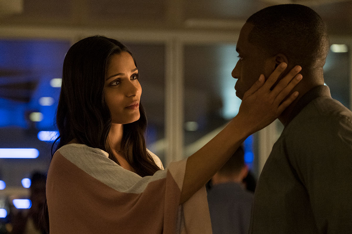 Needle in a Timestack Poster & Photos Offer First Look at Sci-Fi Film