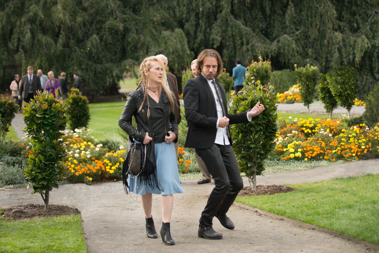 Ricki (Meryl Streep) and Greg (Rick Springfield) in TriStar Pictures' RICKI AND THE FLASH.