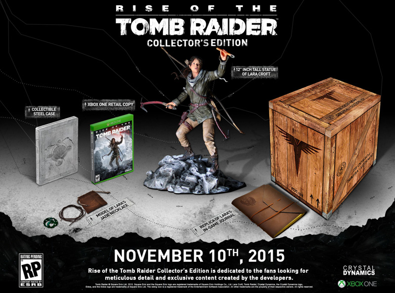 Rise of the Tomb Raider Collector's Edition