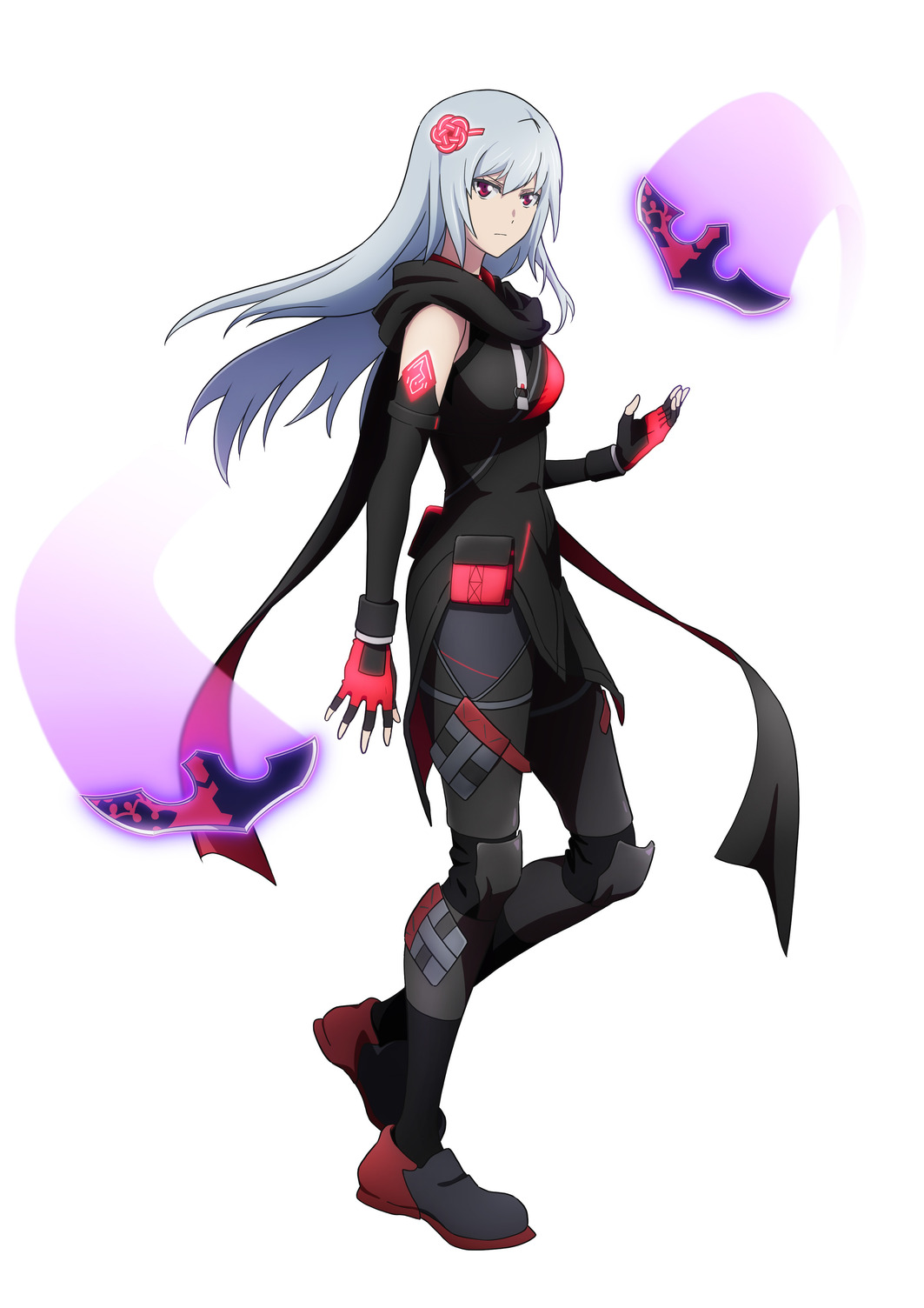 💀 DarkBlood Anime Demon 🩸 on X: Scarlet Nexus These characters are cool.  Though there will be more soon which one of them behind the masks of  coarse, where the one with