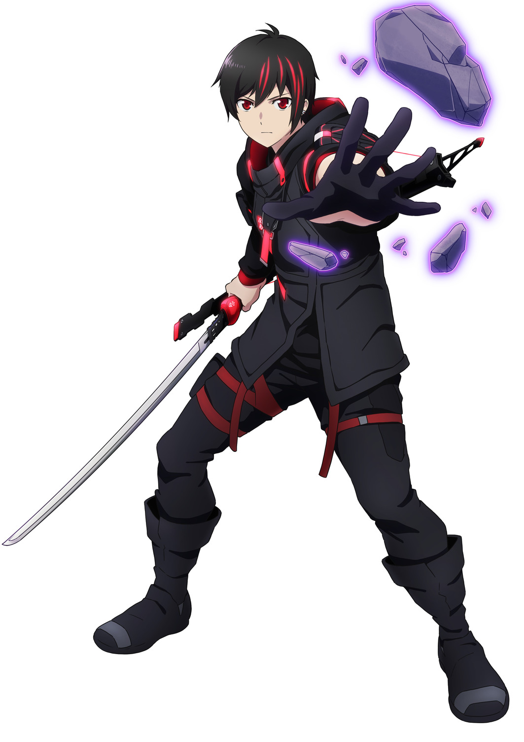 💀 DarkBlood Anime Demon 🩸 on X: Scarlet Nexus These characters are cool.  Though there will be more soon which one of them behind the masks of  coarse, where the one with