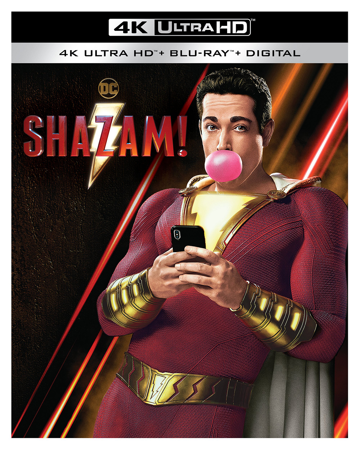 Shazam! Fury of the Gods 4K Blu-ray (4K Ultra HD + Blu-ray + Digital 4K)