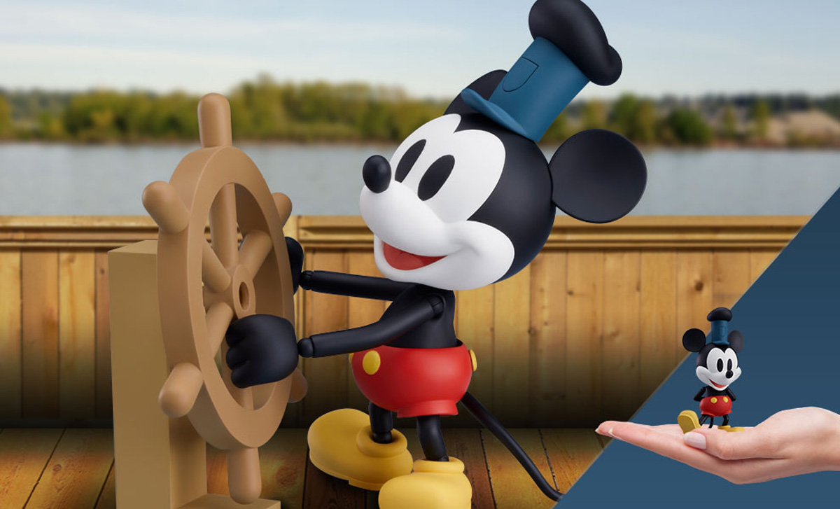 Mickey Mouse 1928 Version Color Nendoroid_disney_feature
