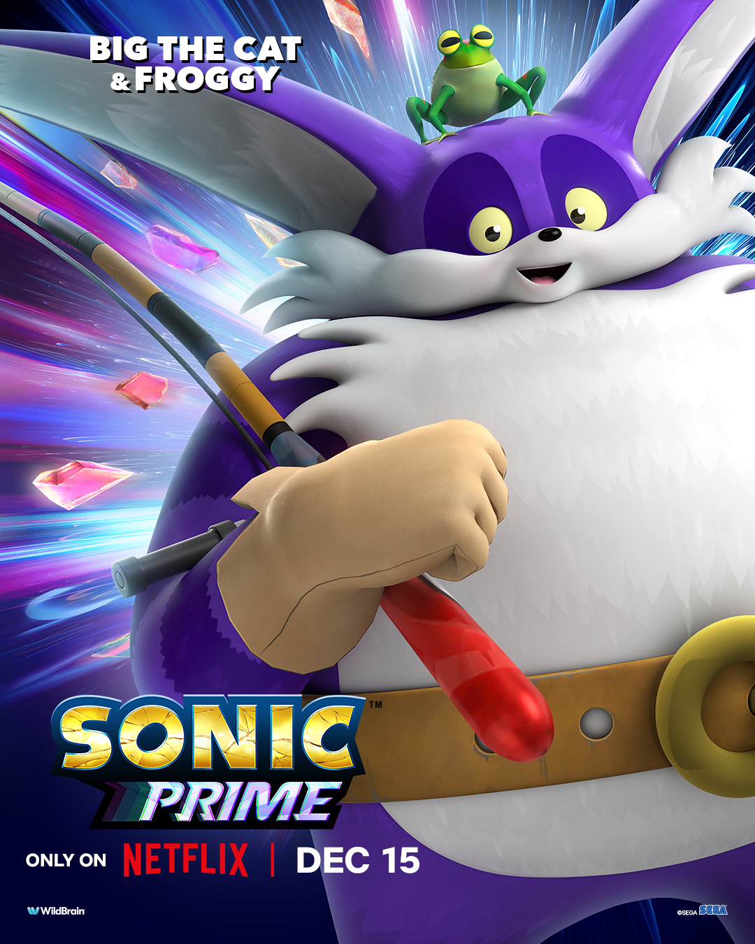 Sonic Prime Season 2 Netflix New Official Poster All Over Print