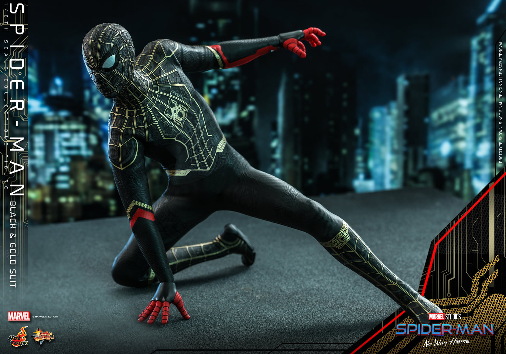 Spider-Man Black and Gold Suit