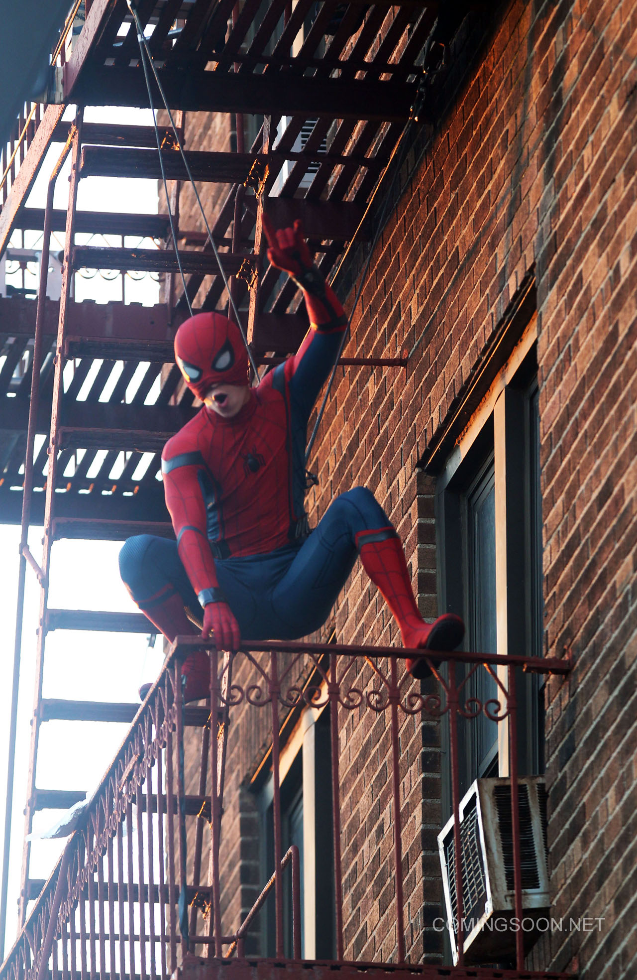 New Photos from the Spider-Man Filming in New York!