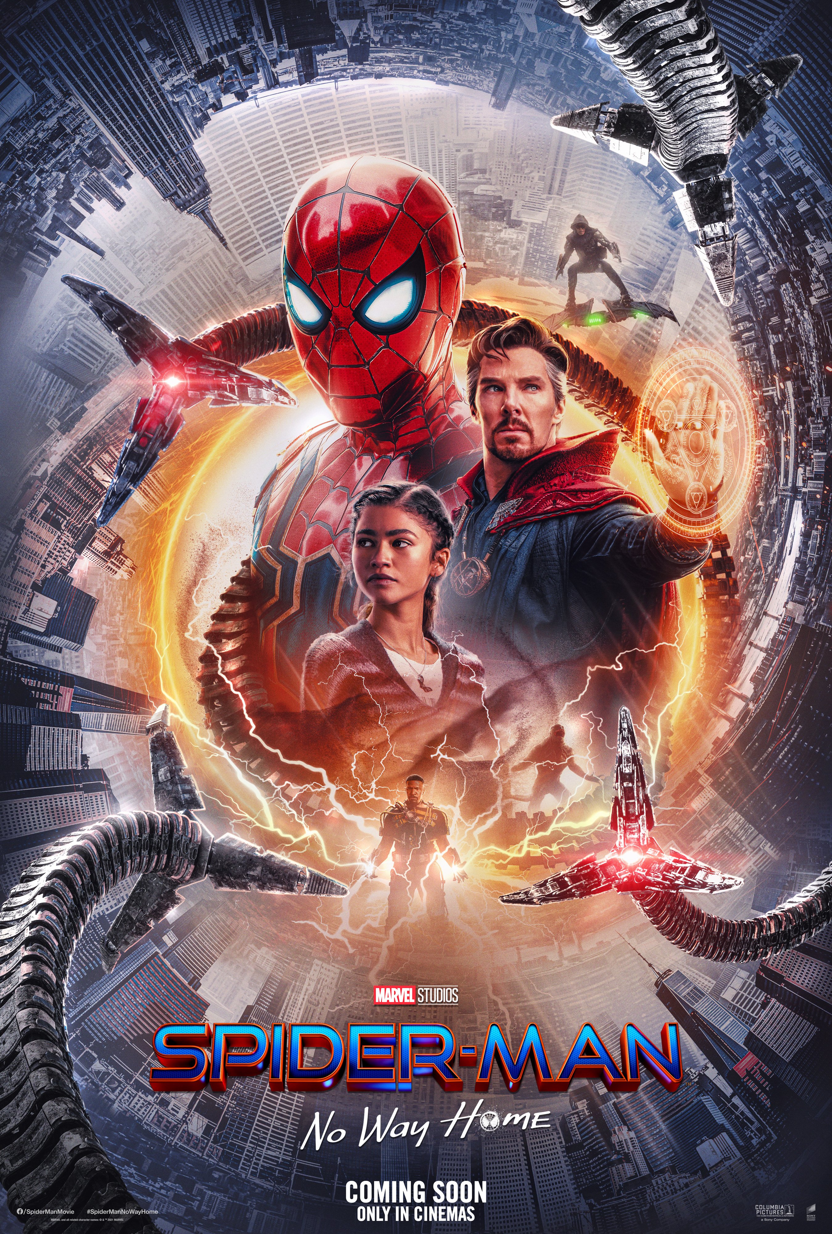 Spider-Man: No Way Home Poster 1 