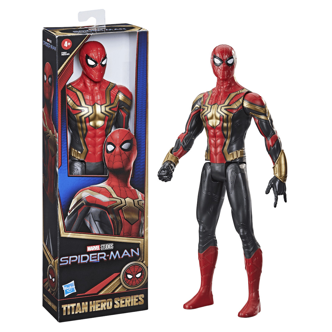 Marvel Titan Hero Series Spider-Man Black and Red Suit