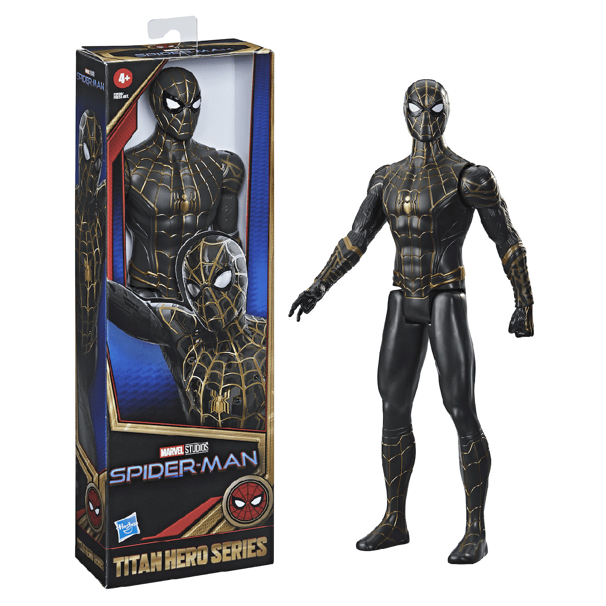 Marvel Titan Hero Series Spider-Man Black and Gold Suit