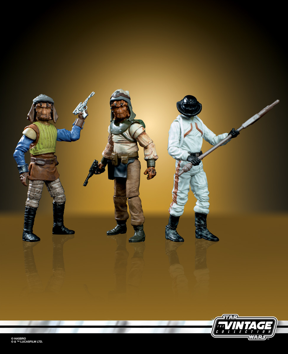 Star Wars The Vintage Collection Tatooine Skiff 3 75 Inch 3 Pack Oop 1