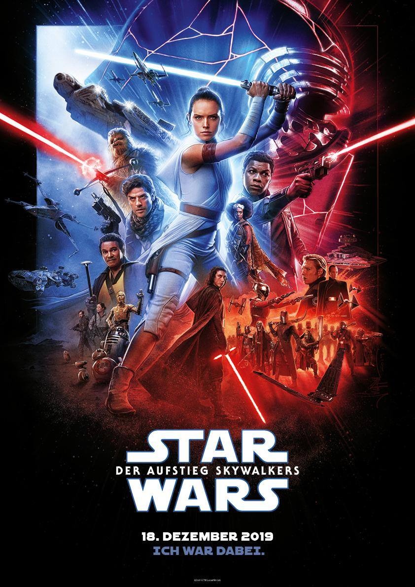 I made a Rise of Skywalker poster to match the New Digital/Video