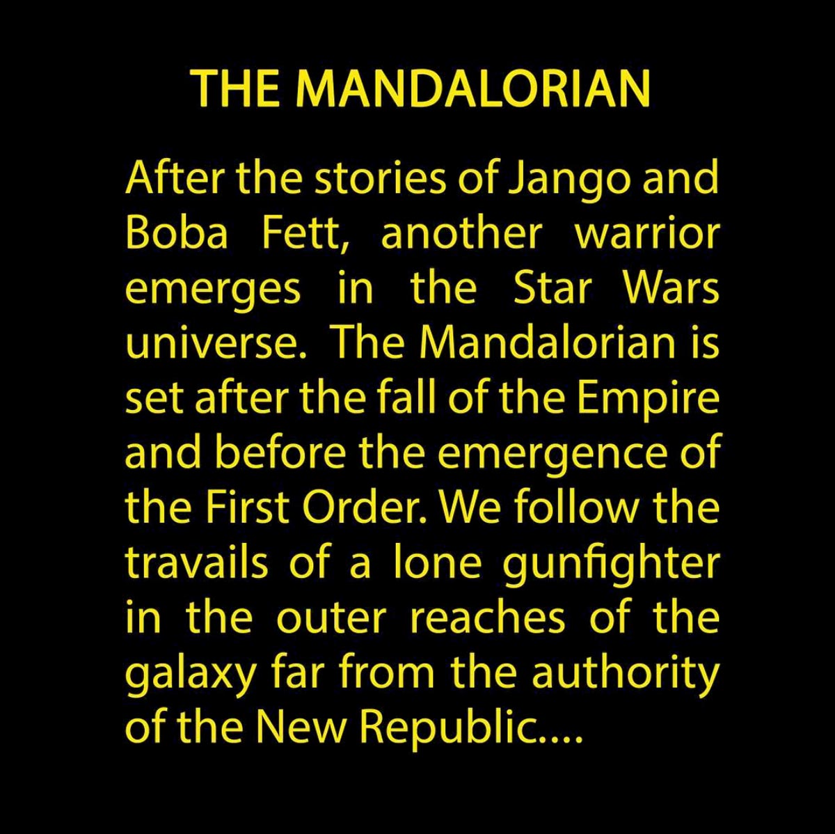 The Mandalorian