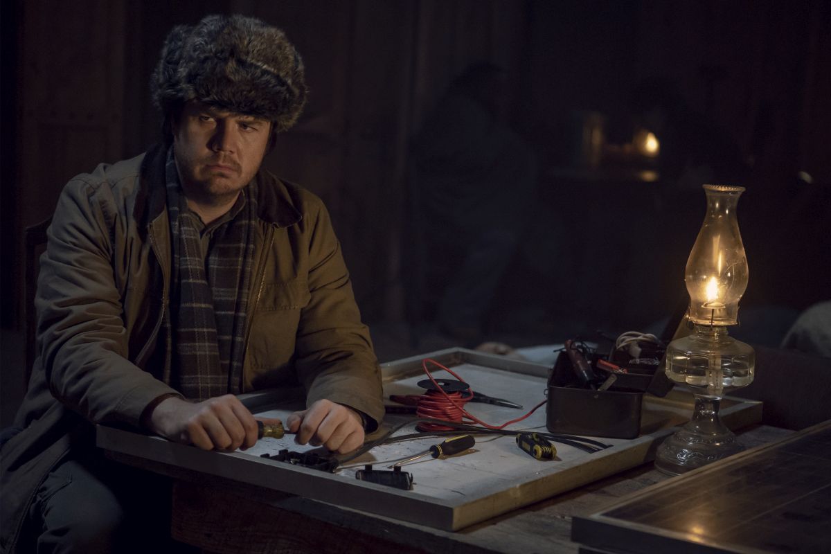 Josh McDermitt as Dr. Eugene PorterÂ - The Walking Dead _ Season 9, Episode 16 - Photo Credit: Gene Page/AMC
