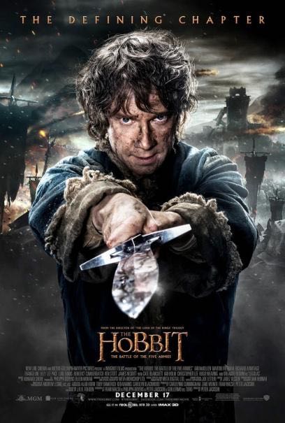 #9 The Hobbit: The Battle of the Five Armies (WB)