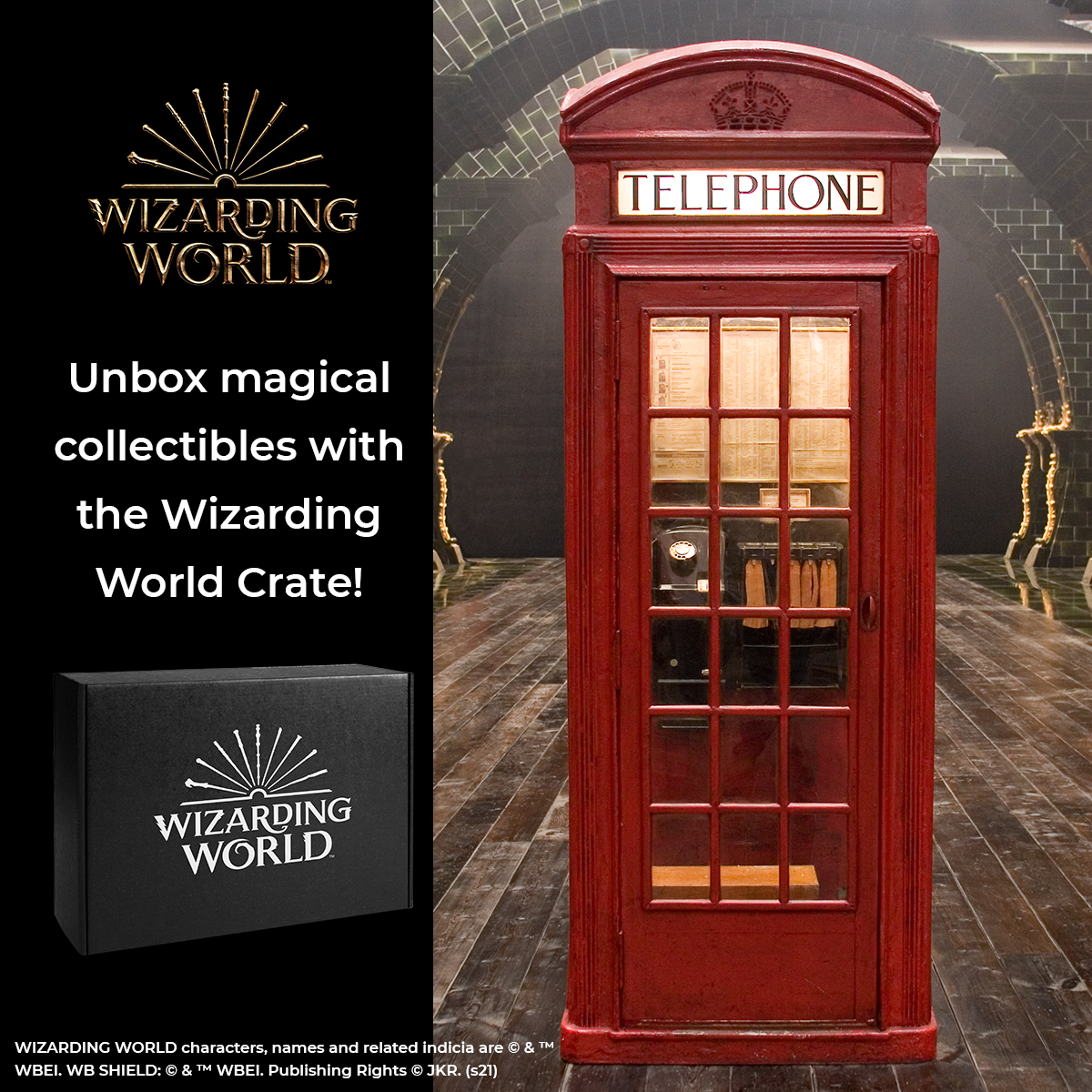 Wizarding World January 2021 Loot Crate