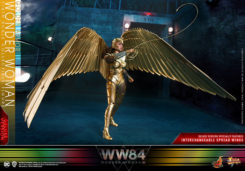 Hot Toys Ww84 Golden Armor Wonder Woman Collectible Figure Deluxe_pr10