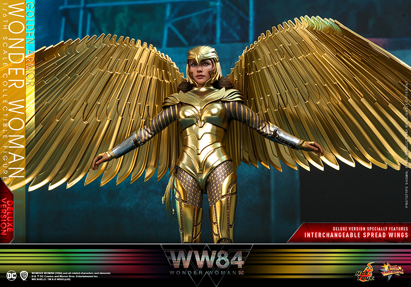 Hot Toys Ww84 Golden Armor Wonder Woman Collectible Figure Deluxe_pr11