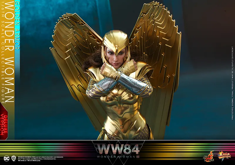 Hot Toys Ww84 Golden Armor Wonder Woman Collectible Figure Deluxe_pr12