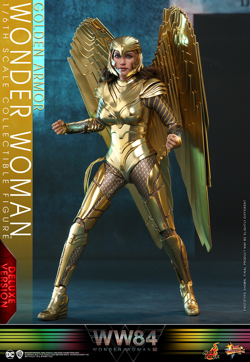 Hot Toys Ww84 Golden Armor Wonder Woman Collectible Figure Deluxe_pr13