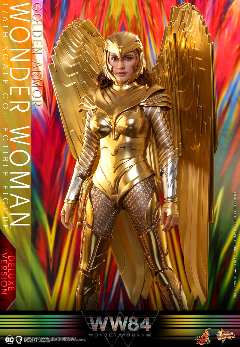 Hot Toys Ww84 Golden Armor Wonder Woman Collectible Figure Deluxe_pr16