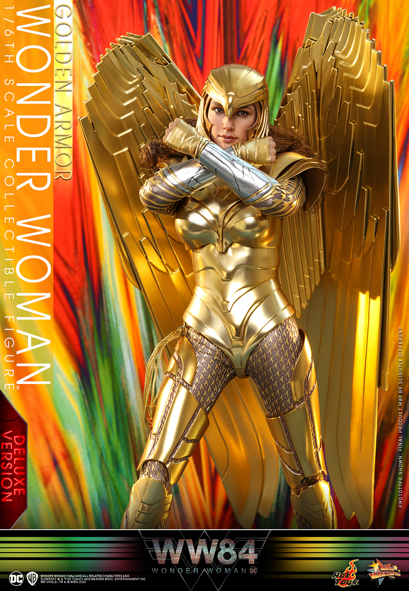 Hot Toys Ww84 Golden Armor Wonder Woman Collectible Figure Deluxe_pr17