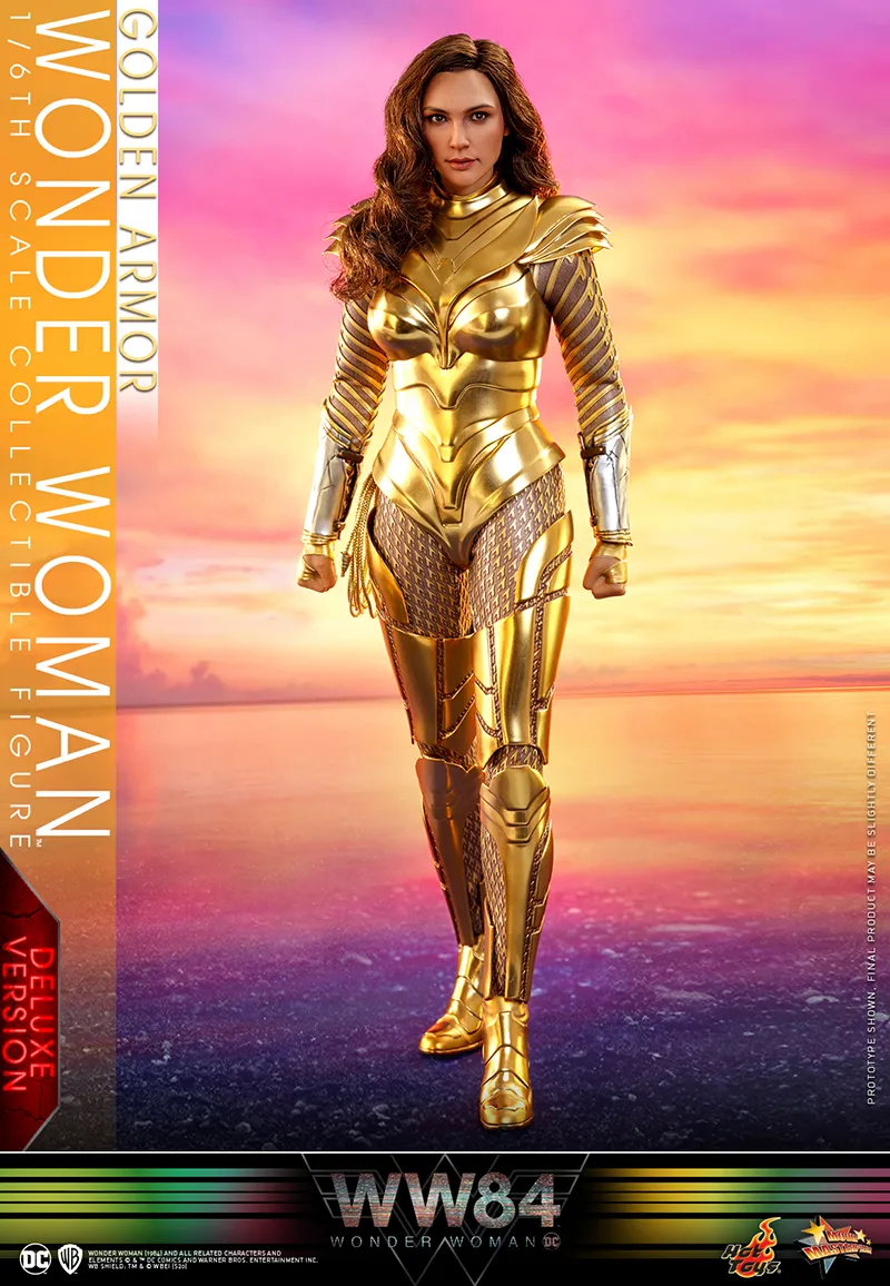 Hot Toys Ww84 Golden Armor Wonder Woman Collectible Figure Deluxe_pr2