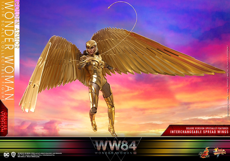 Hot Toys Ww84 Golden Armor Wonder Woman Collectible Figure Deluxe_pr4