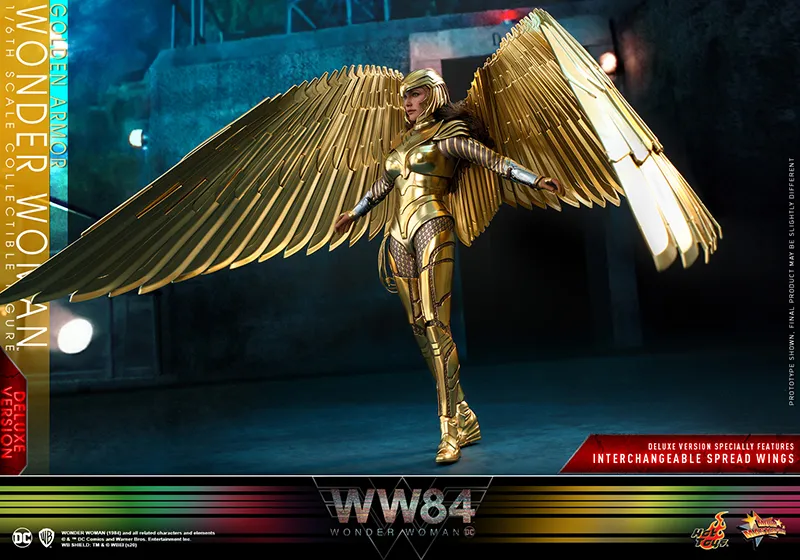 Hot Toys Ww84 Golden Armor Wonder Woman Collectible Figure Deluxe_pr8