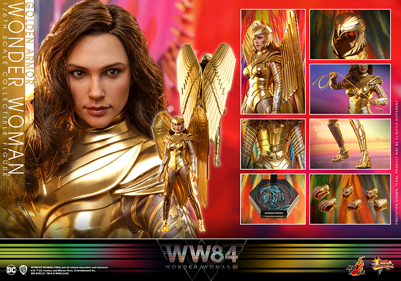 Hot Toys Ww84 Golden Armor Wonder Woman Collectible Figure_pr13