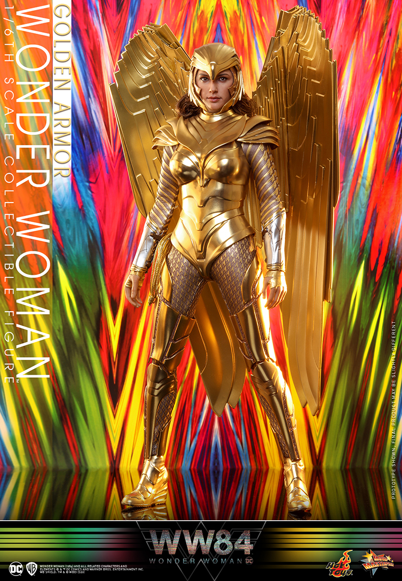 Hot Toys Ww84 Golden Armor Wonder Woman Collectible Figure_pr4